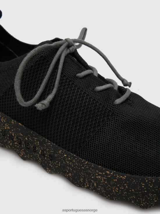 Asportuguesas menn kode for snøresko JHBRZ188 trenere svart