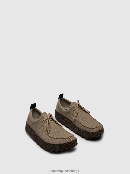 Asportuguesas menn snøresko chat sand JHBRZ194 trenere brun